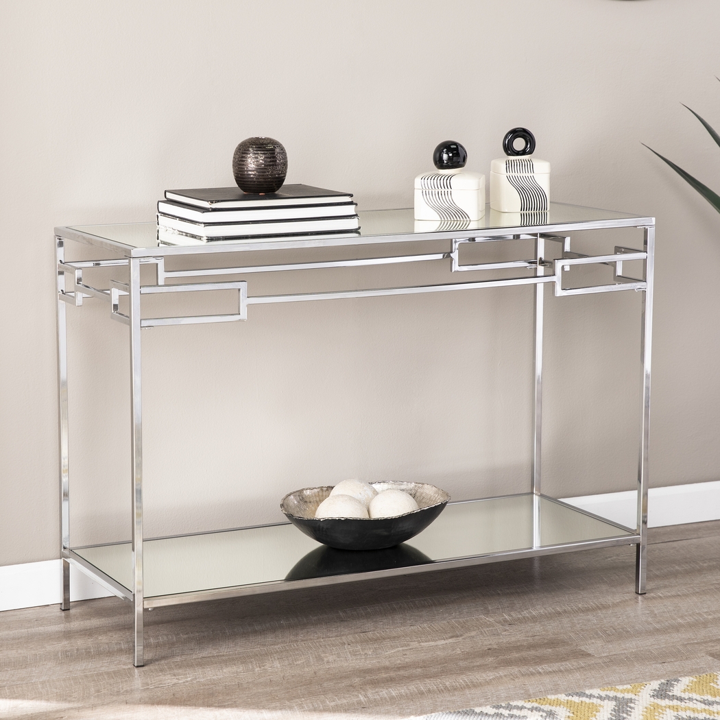 Dalecrest Silver Console Table - Thumbnail - Image 2