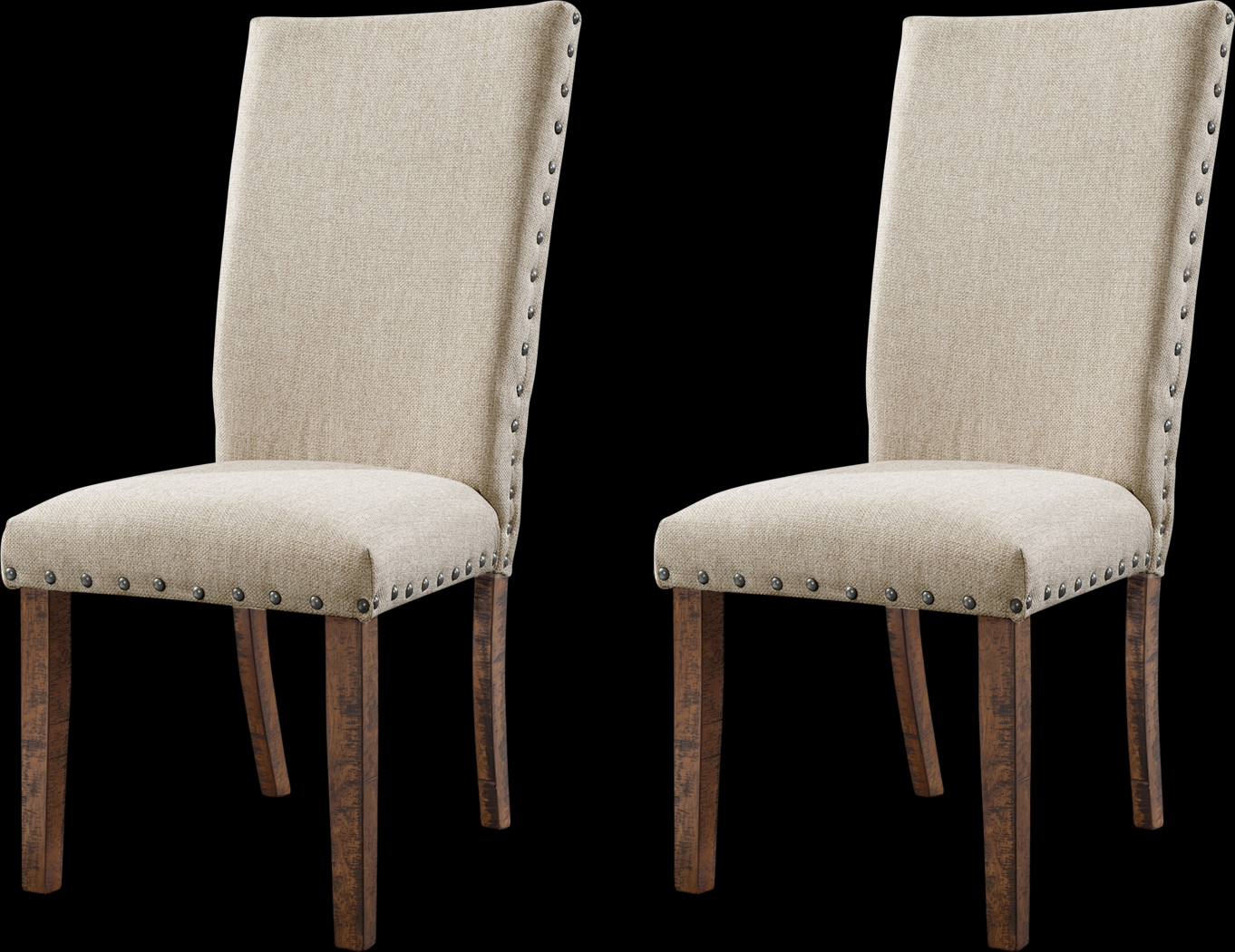 Dalelagoon Cream Side Chair, Set of 2 - Thumbnail - Image 1