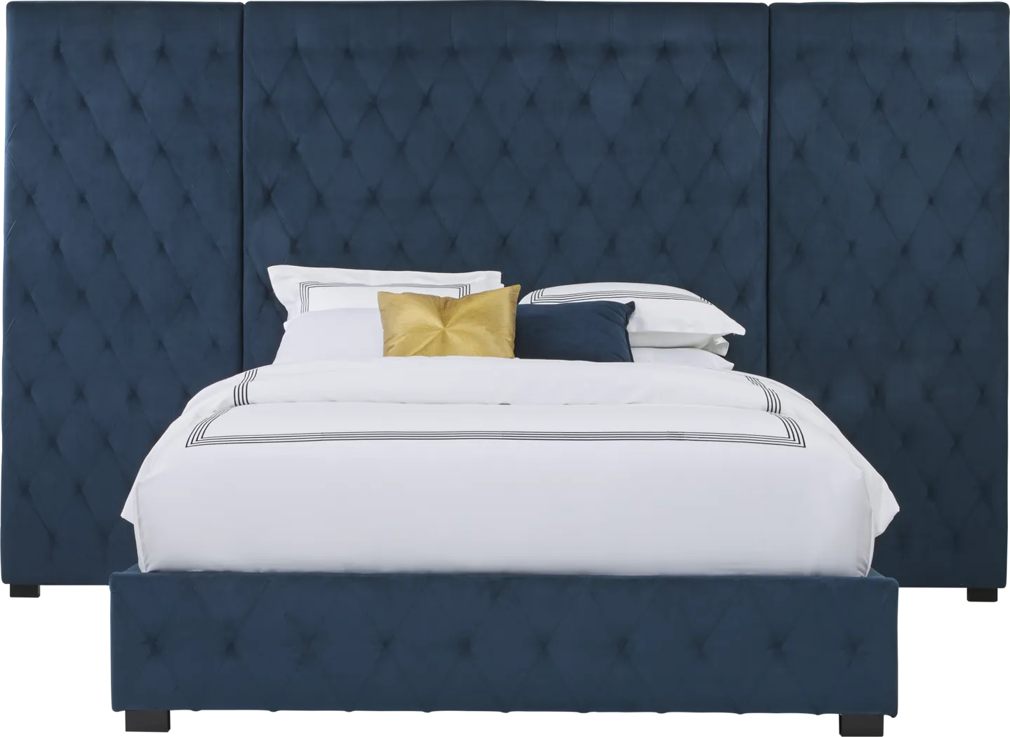 Dalena Blue 5 Pc King Wall Bed - Thumbnail - Image 1
