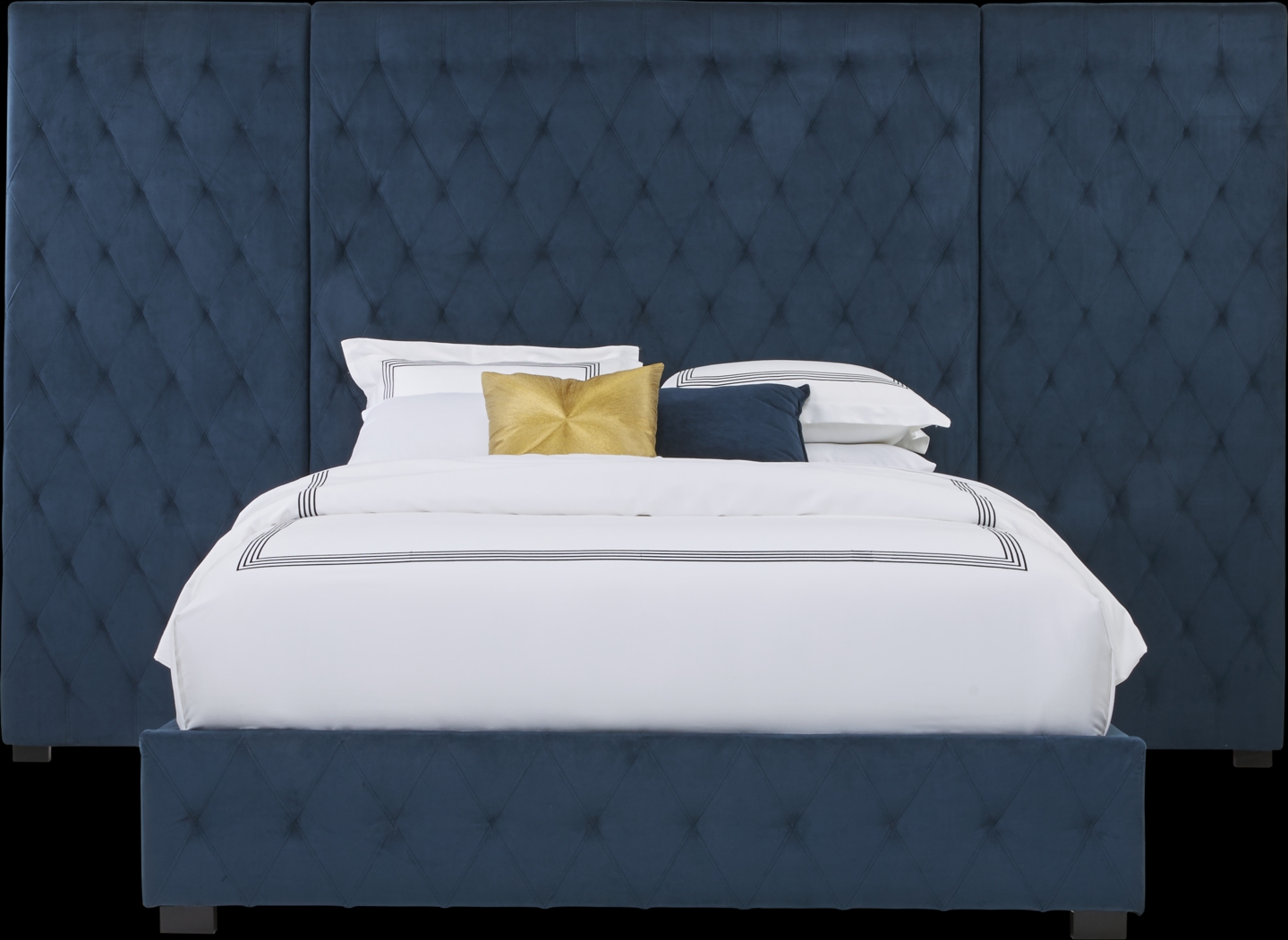 Dalena Blue 5 Pc Queen Wall Bed - Thumbnail - Image 1