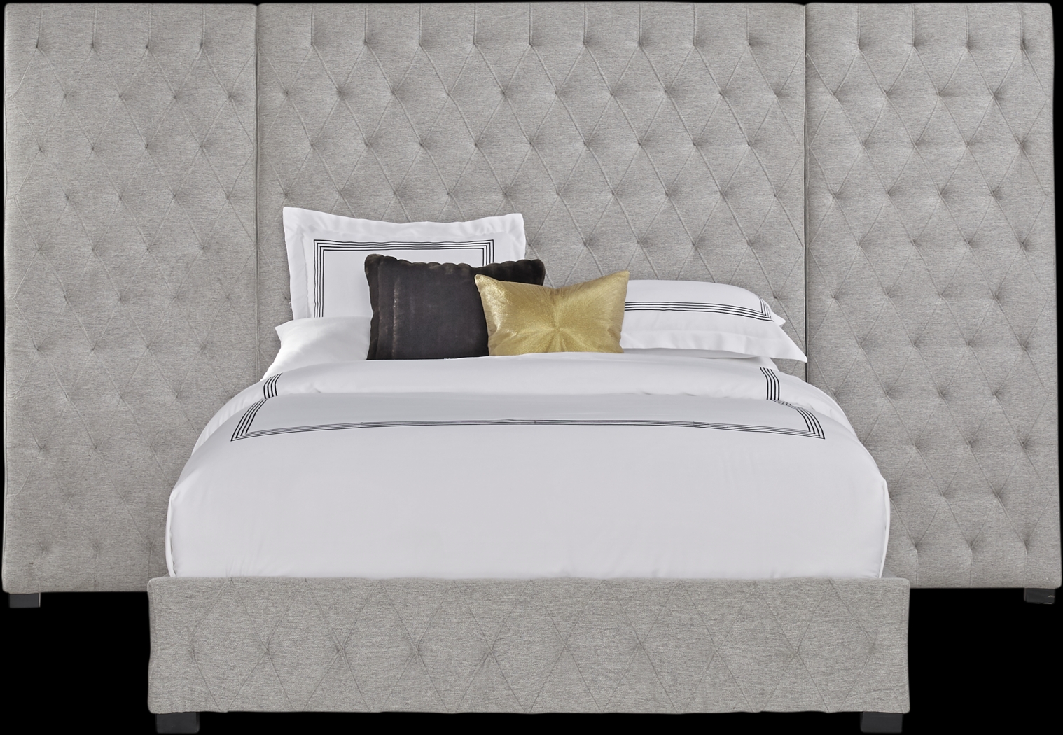 Dalena Gray 5 Pc Queen Wall Bed - Thumbnail - Image 1
