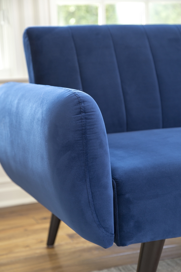 Dalessio Blue Futon - Thumbnail - Image 6