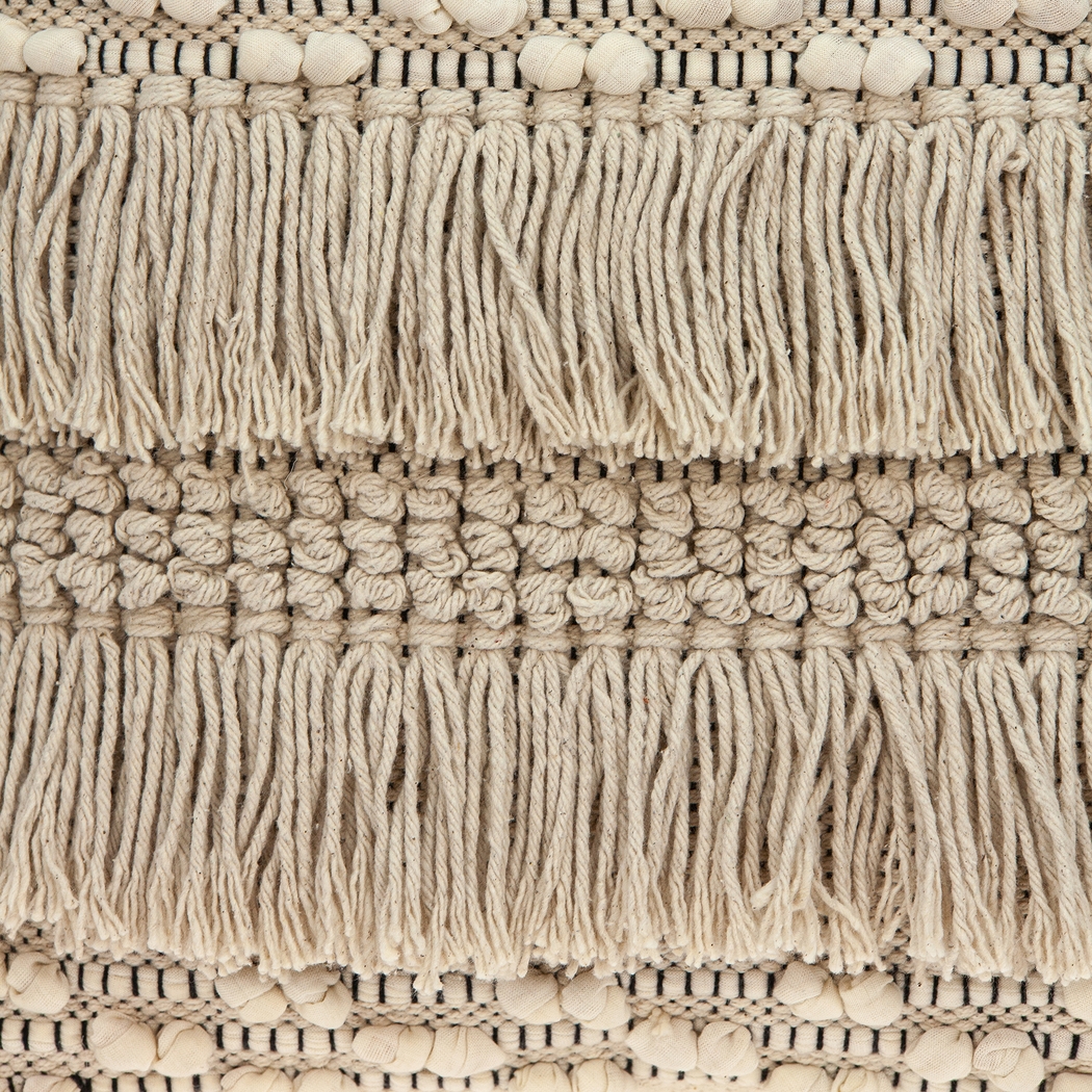 Dalinda Beige Accent Pillow - Thumbnail - Image 3