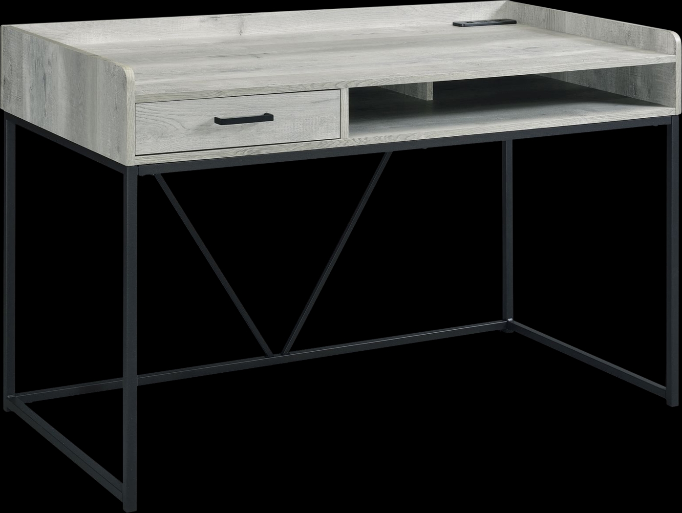 Dalisa Gray Desk - Thumbnail - Image 1