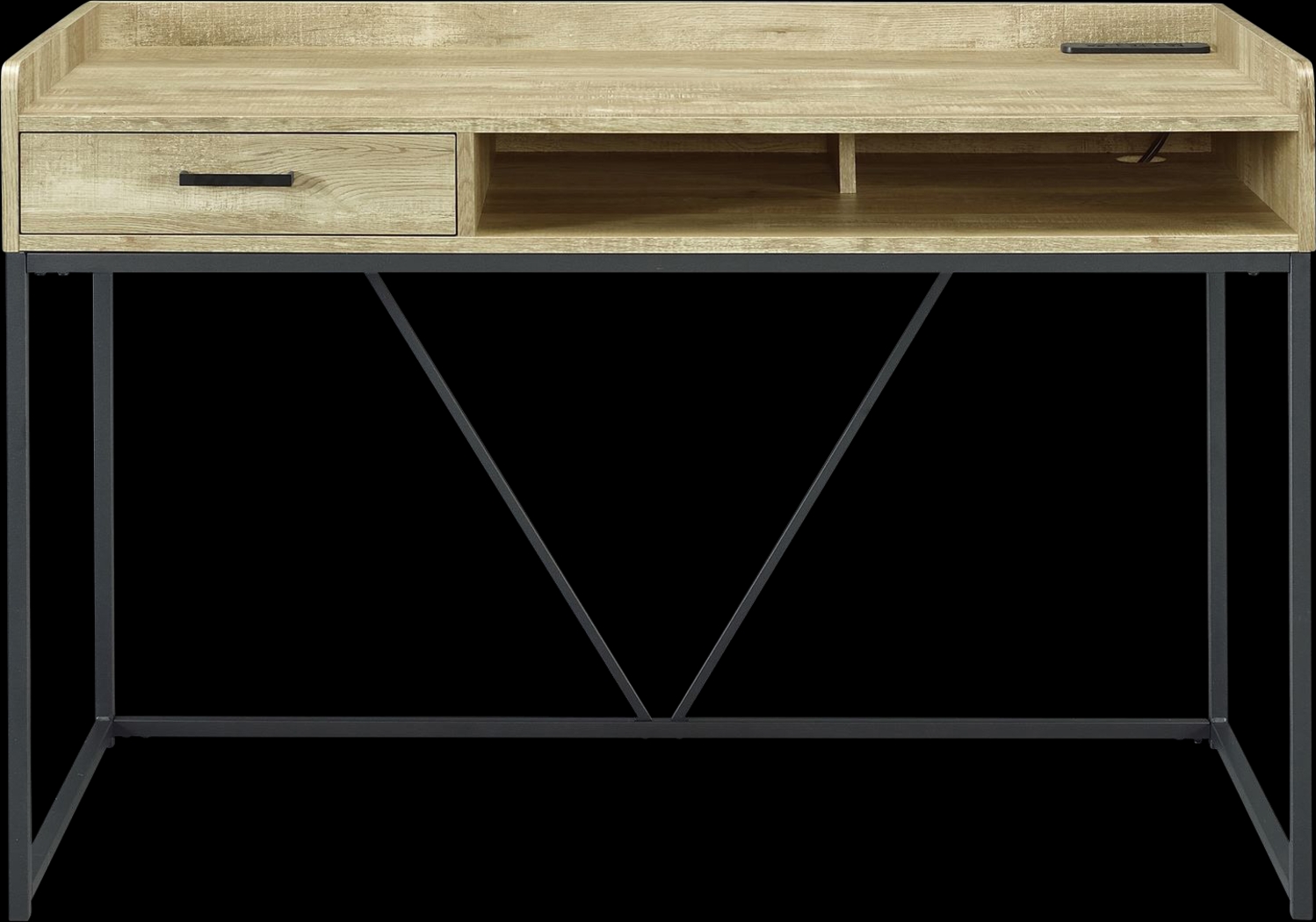 Dalisa Oak Desk - Thumbnail - Image 4