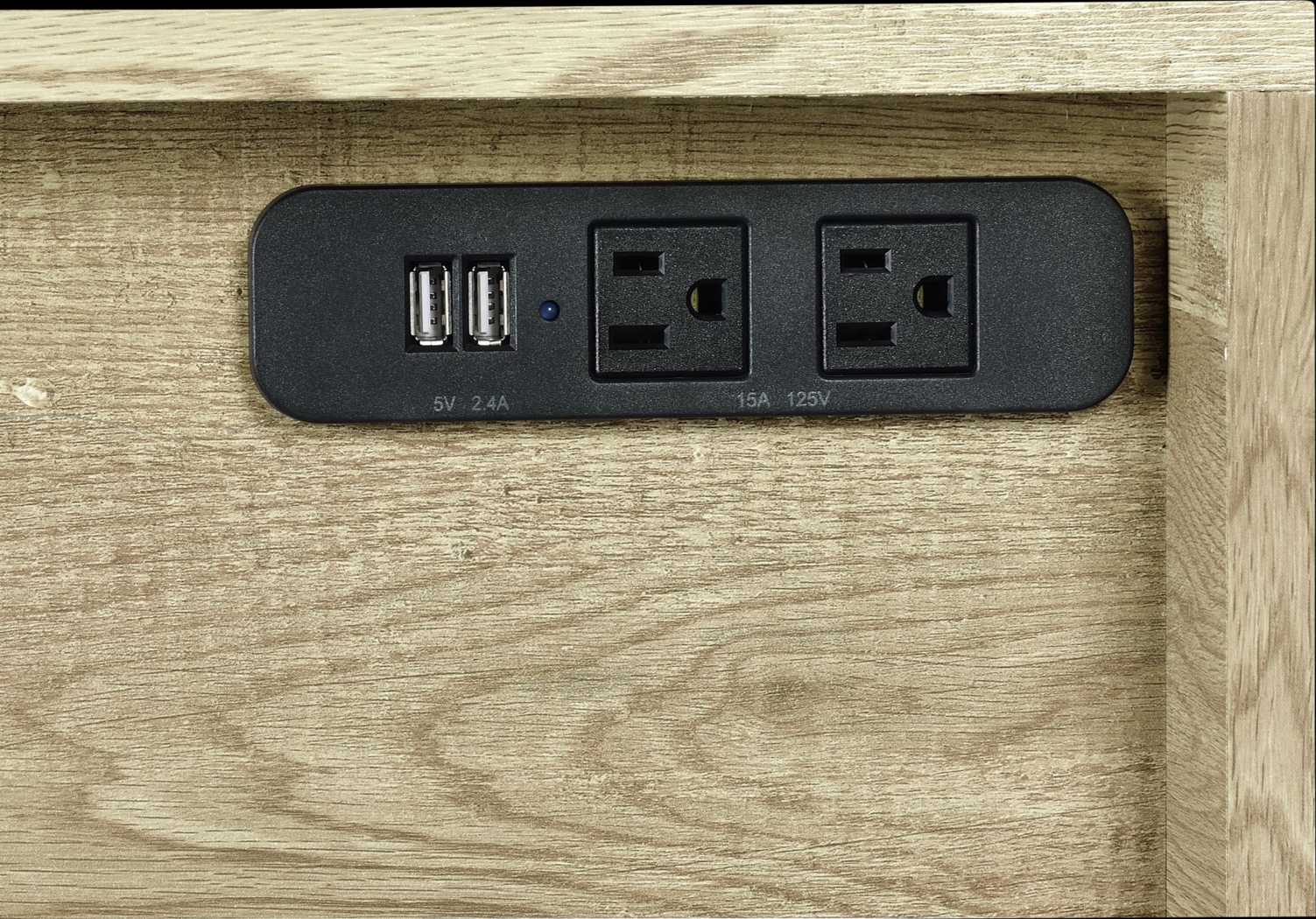 Dalisa Oak Desk - Thumbnail - Image 7