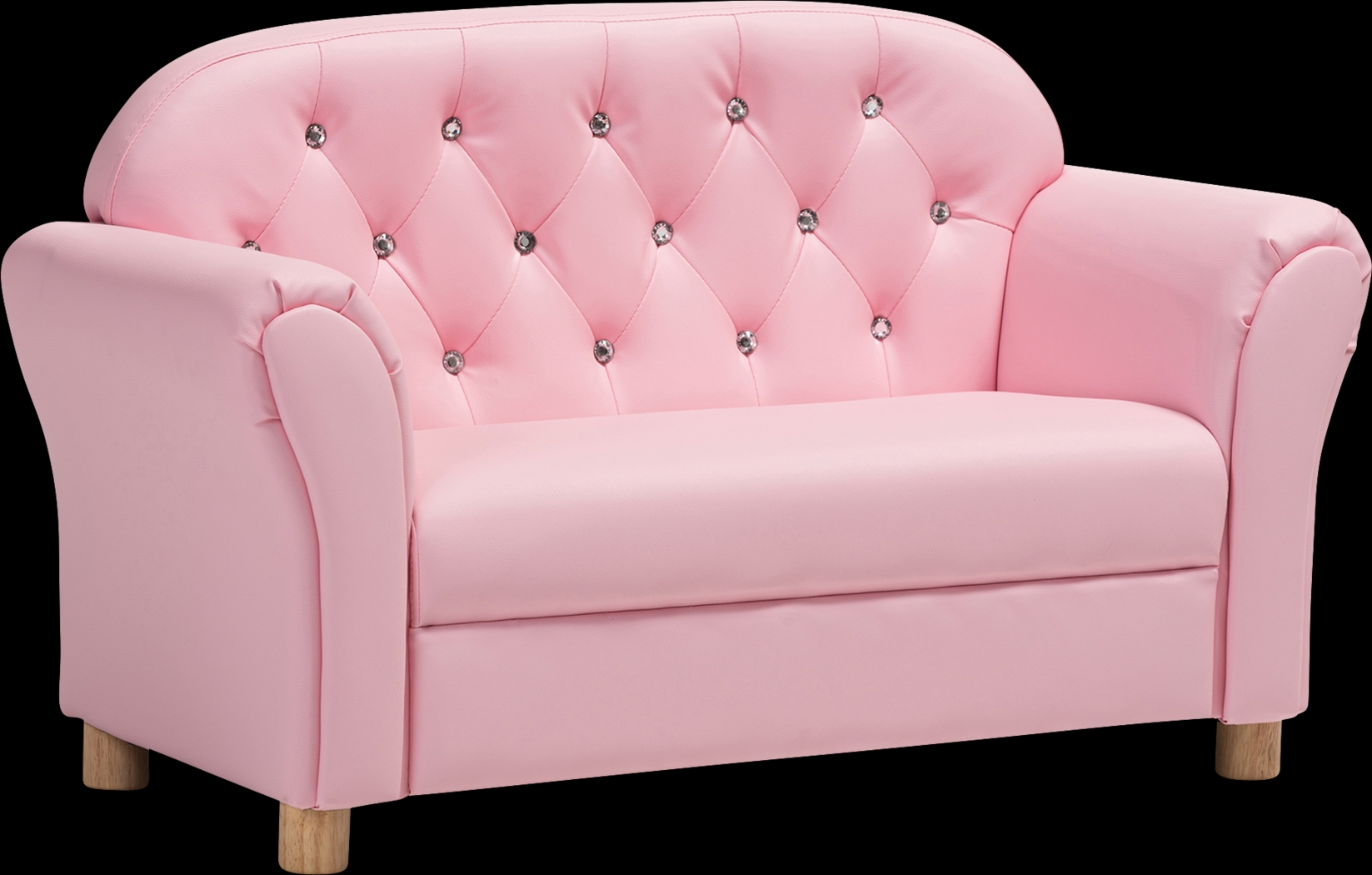 Dalkey Pink Loveseat - Thumbnail - Image 1