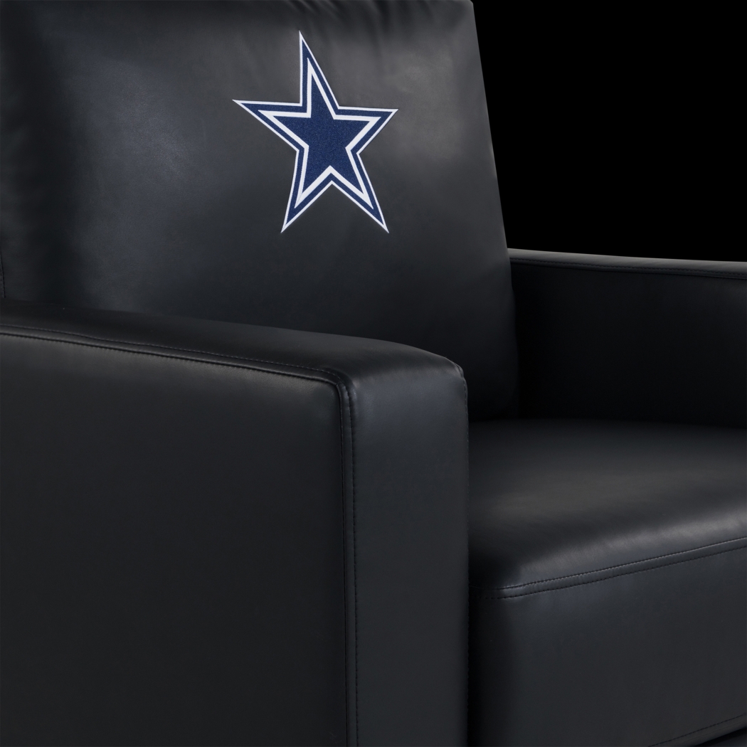 Dallas Cowboys Black Accent Chair - Thumbnail - Image 5