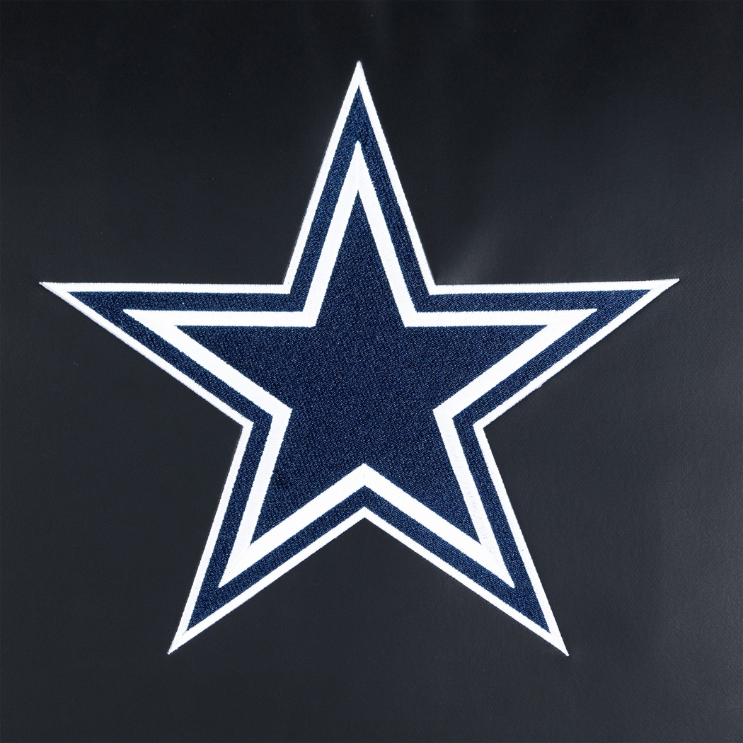 Dallas Cowboys Black Accent Chair - Thumbnail - Image 7