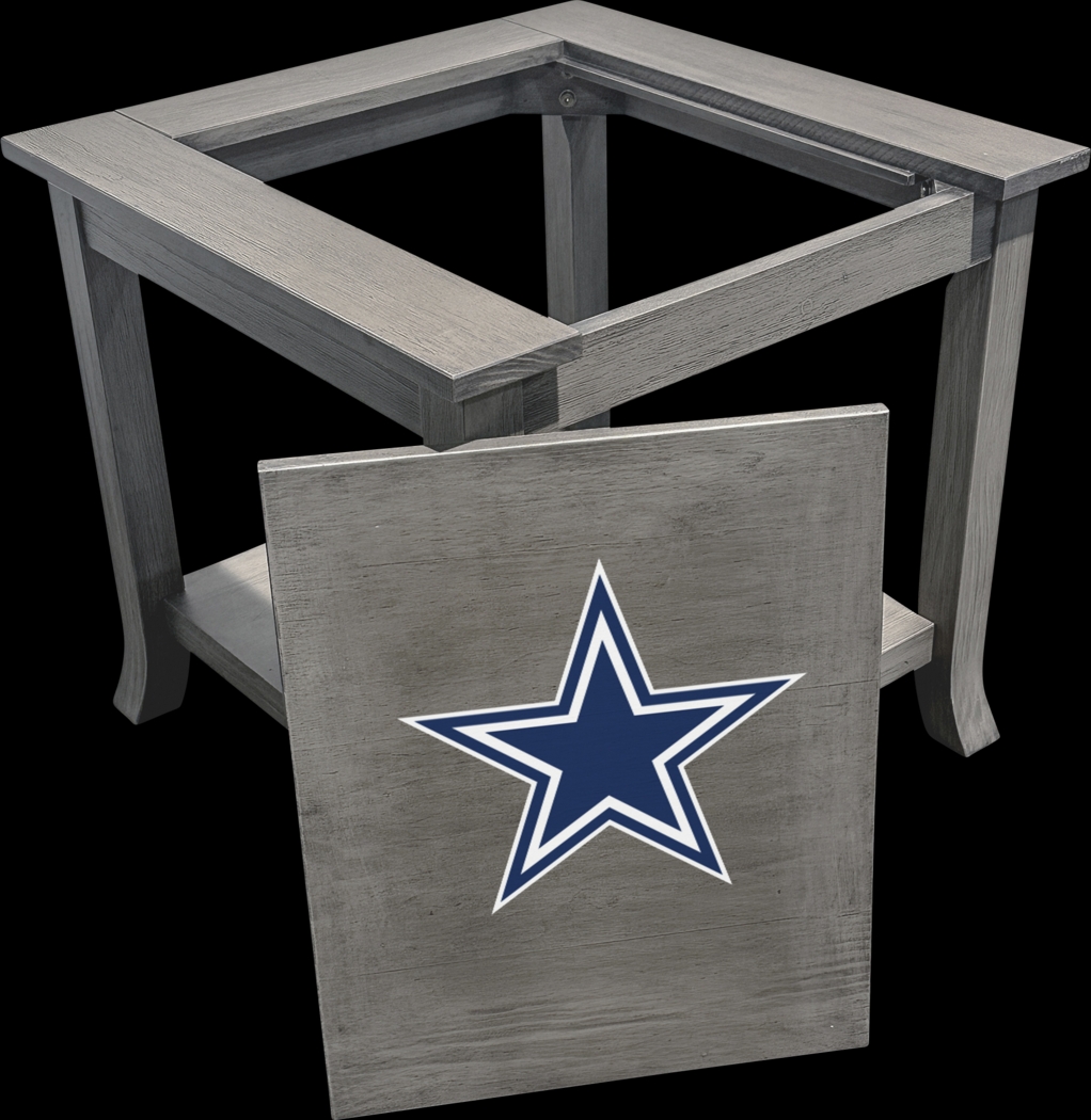 Dallas Cowboys Game Day End Table - Thumbnail - Image 3