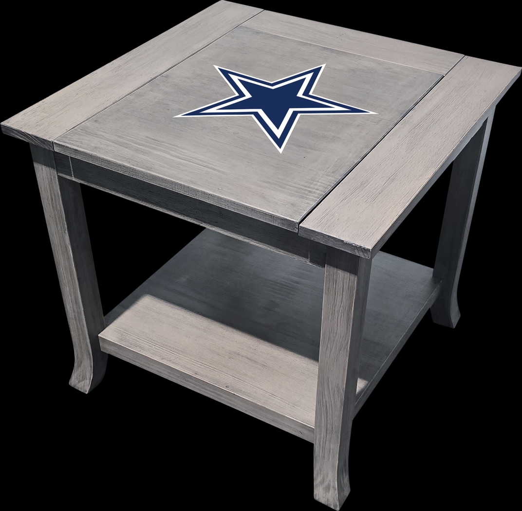 Dallas Cowboys Game Day End Table - Thumbnail - Image 5