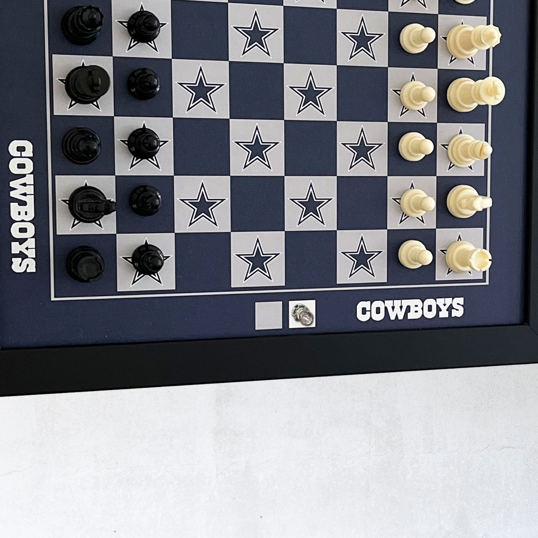 Dallas Cowboys Wall Chess Set - Thumbnail - Image 4