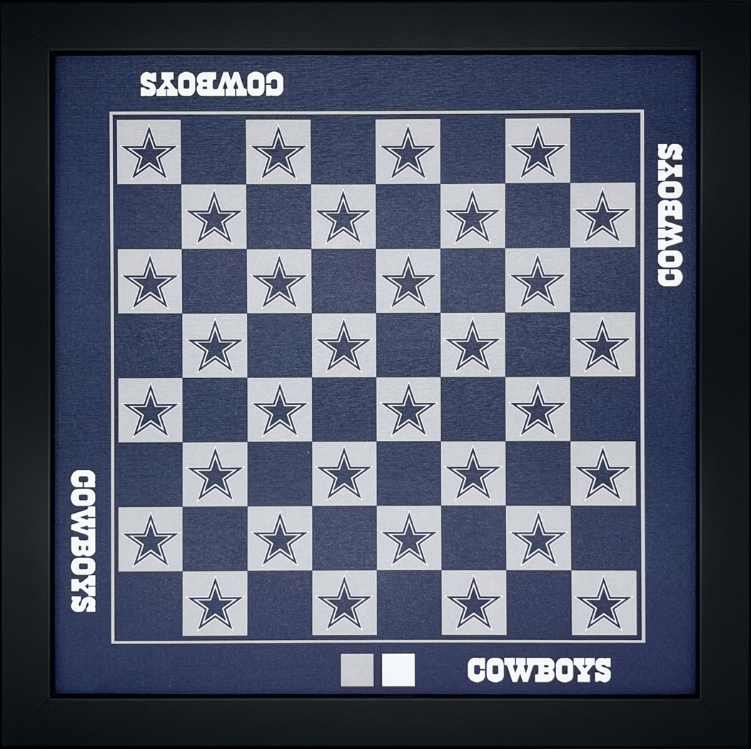 Dallas Cowboys Wall Chess Set - Thumbnail - Image 1