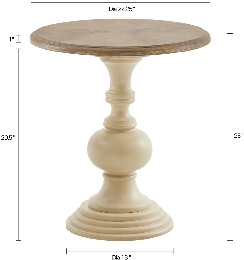 Dallum Natural Accent Table - Thumbnail - Image 6