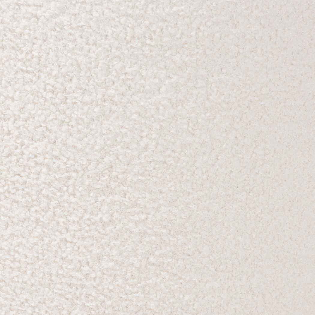 Dallyon Ivory Ottoman - Thumbnail - Image 5