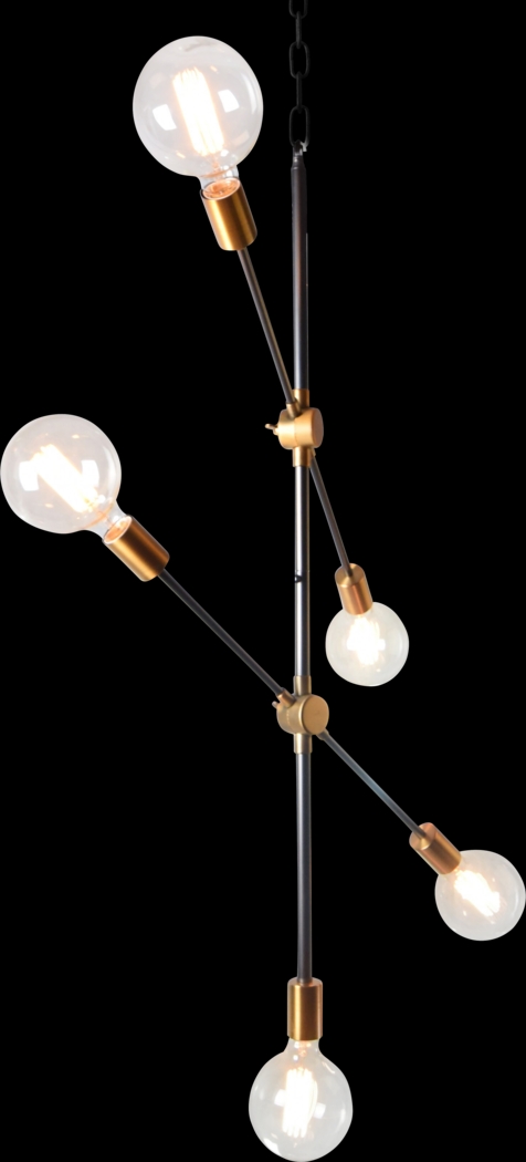 Dalmoor Black Chandelier - Thumbnail - Image 1