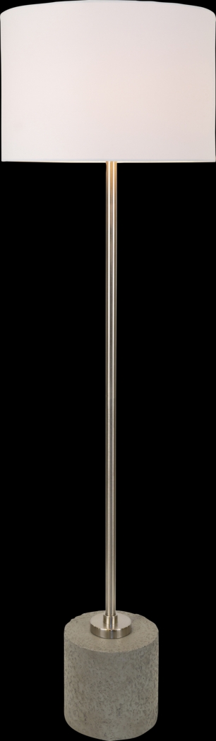 Dalroy Bay Gray Floor Lamp - Thumbnail - Image 4