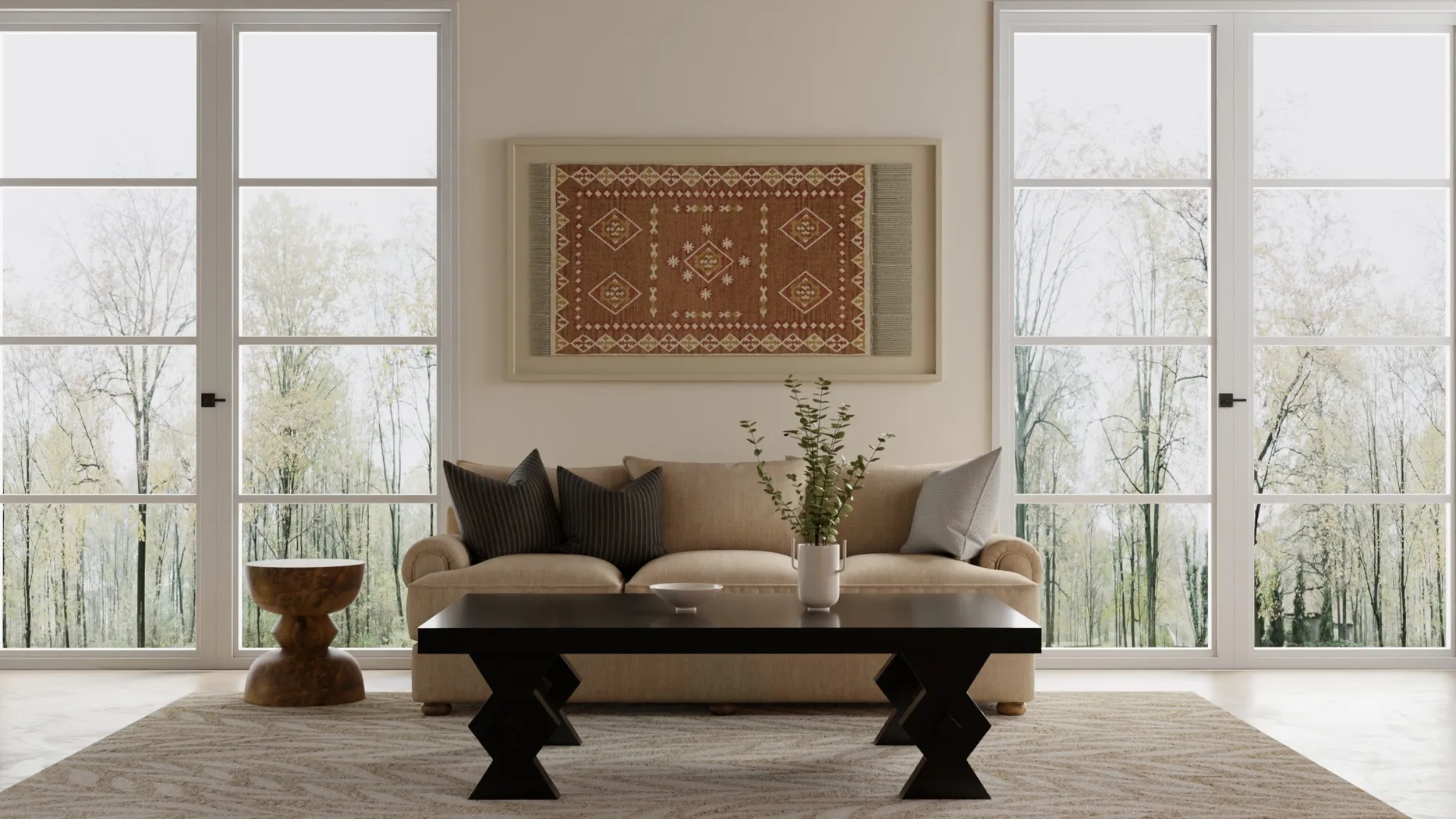 Daltom Tan 8' x 10' Area Rug - Image 2