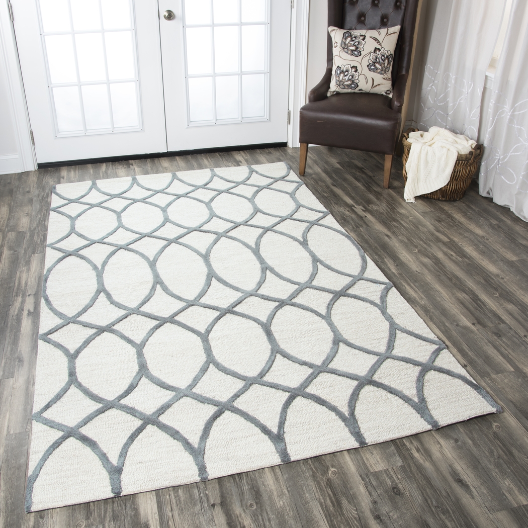 Dalvin Gray 8' x 10' Rug - Thumbnail - Image 4