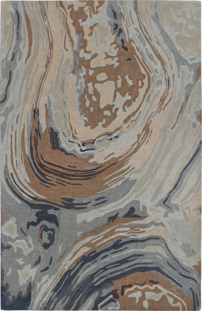 Daly Bryce Brown 5' x 7'6 Rug - Thumbnail - Image 1