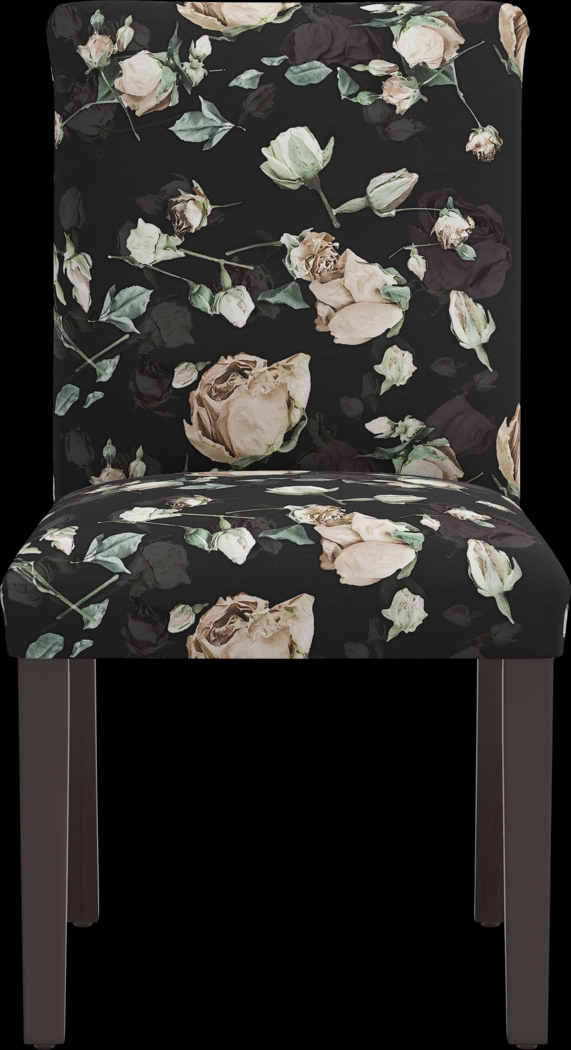 Dalzell Black Side Chair - Thumbnail - Image 2