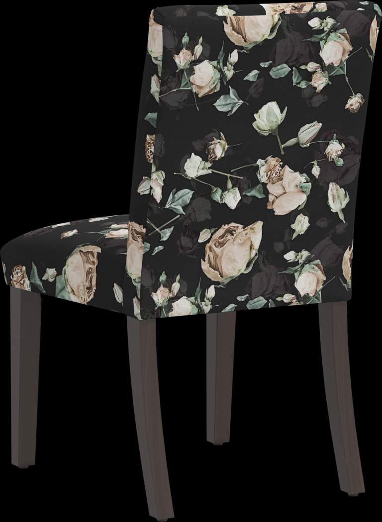 Dalzell Black Side Chair - Thumbnail - Image 4