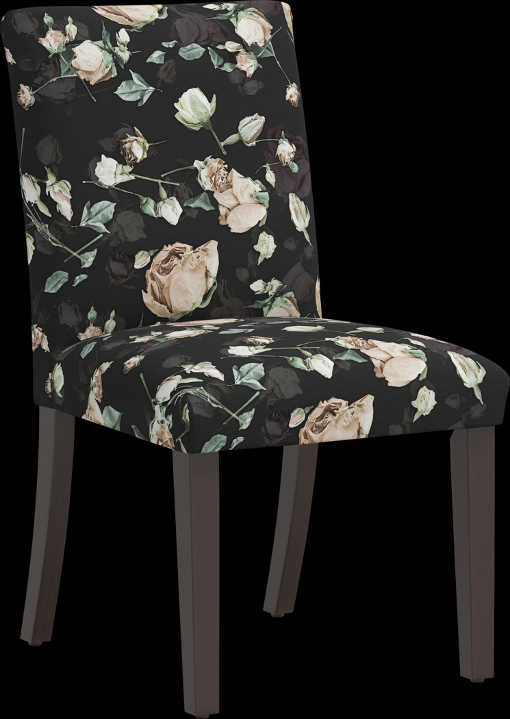Dalzell Black Side Chair - Thumbnail - Image 1