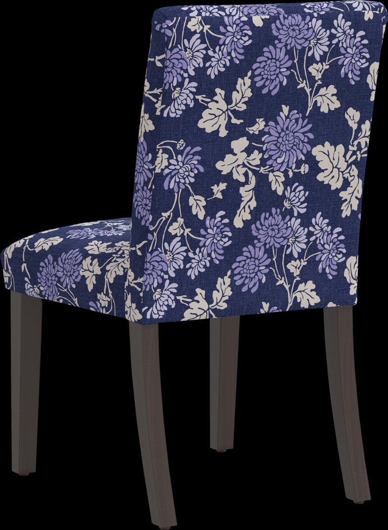 Dalzell Blue Dining Chair - Thumbnail - Image 4