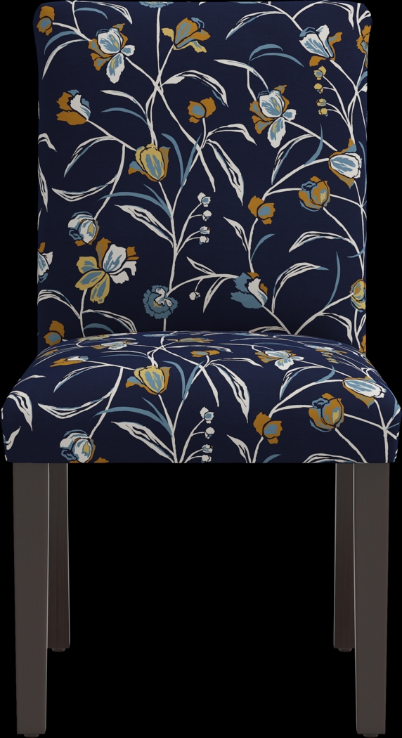 Dalzell Navy Side Chair - Thumbnail - Image 2