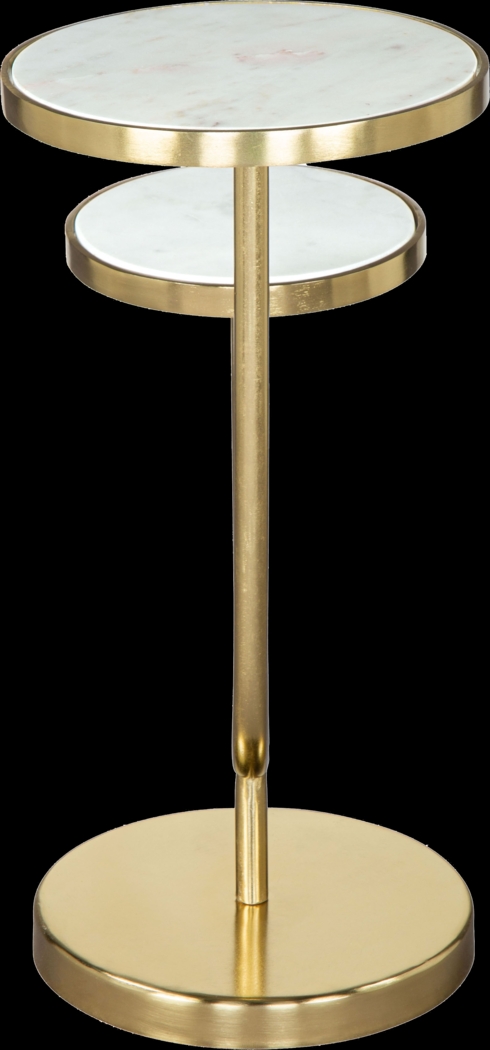 Dalzell White End Table - Thumbnail - Image 5