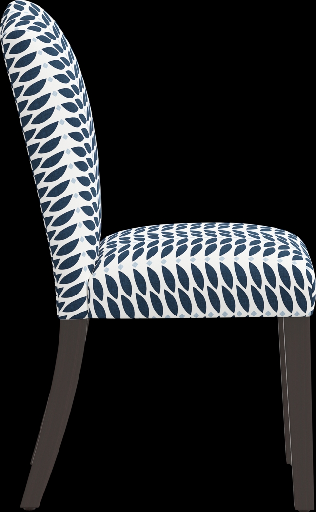 Dalzell White Side Chair - Thumbnail - Image 3