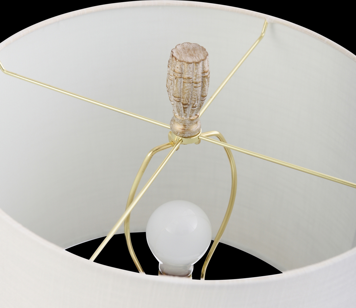 Dalzelle Post Gold Lamp - Thumbnail - Image 4