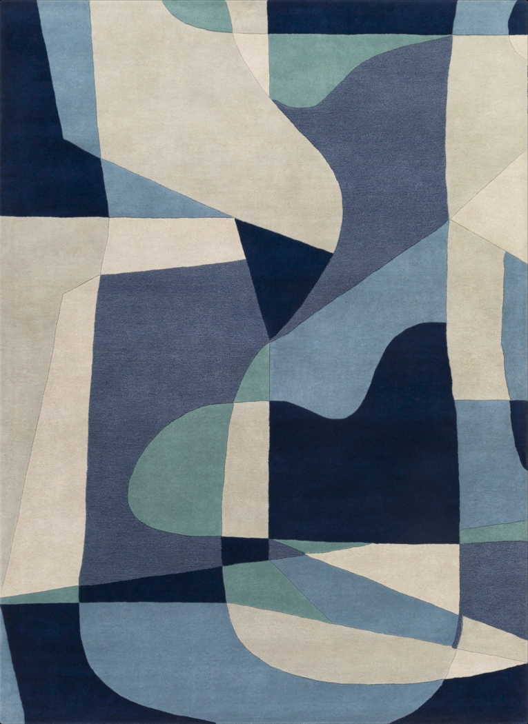 Damali Teal 8' x 11' Rug - Thumbnail - Image 1