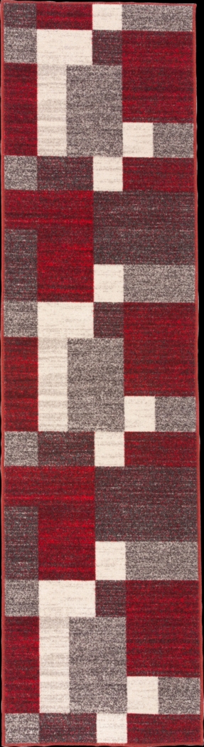 Damalis Red 2' x 7' Runner Rug - Thumbnail - Image 1