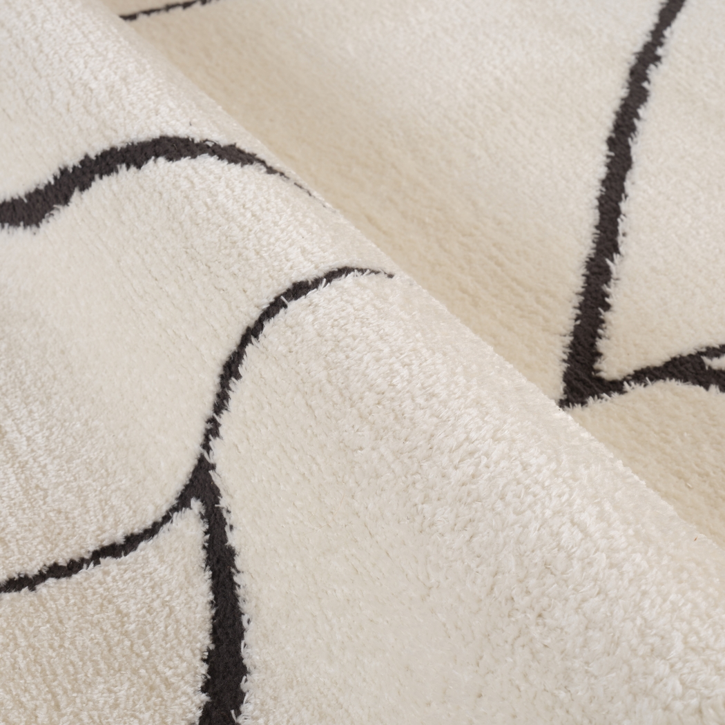 Damaray Black 8'9 x 11'9 Rug - Thumbnail - Image 9