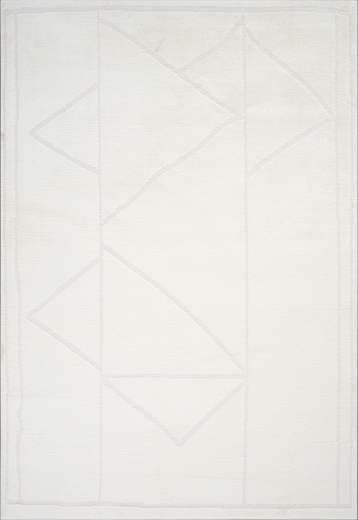 Damaray Ivory 7'9 x 9'9 Rug - Thumbnail - Image 1