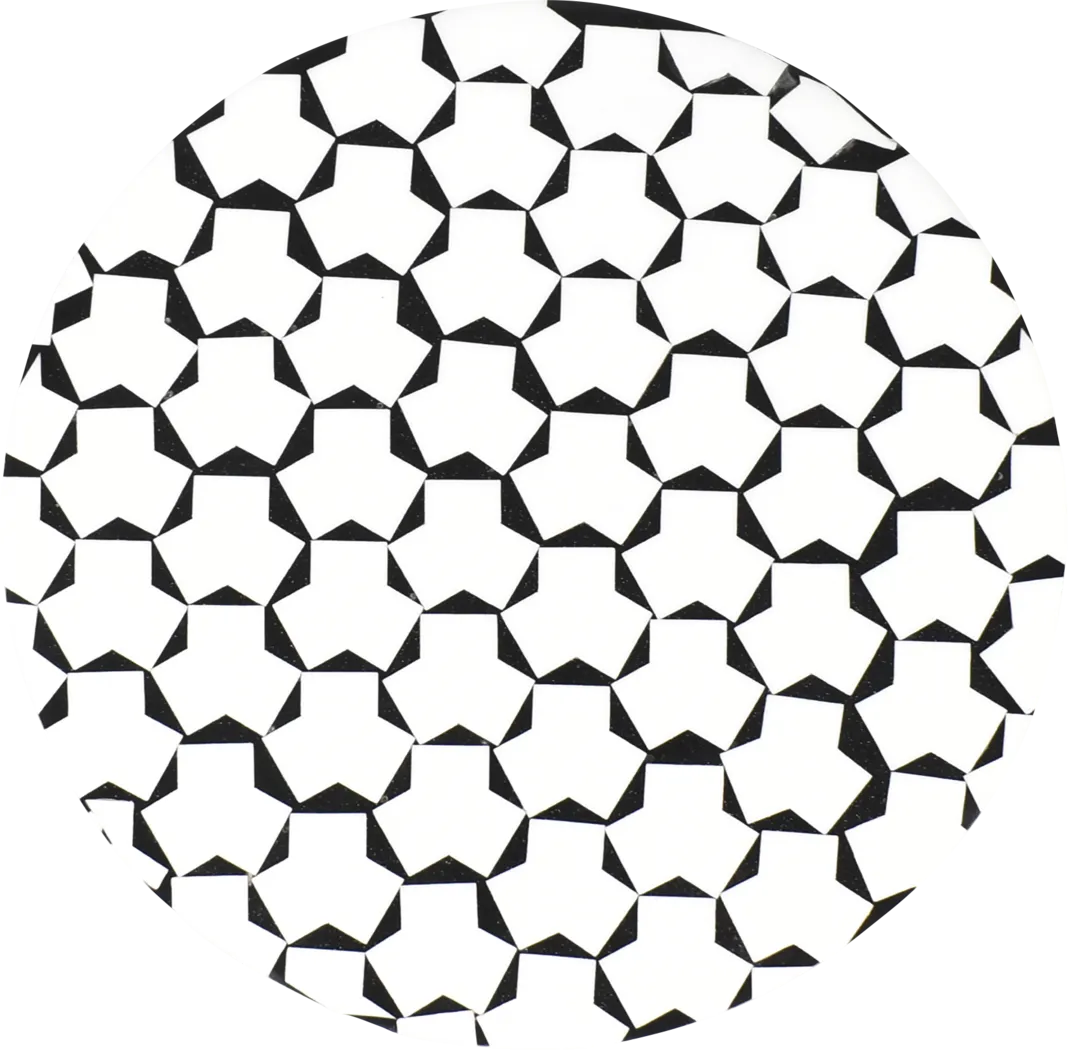 Damiron White/Black Accent Table - Thumbnail - Image 5