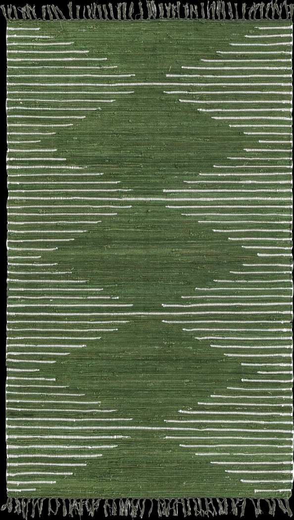 Damone Green 5'1 x 8' Rug - Thumbnail - Image 1