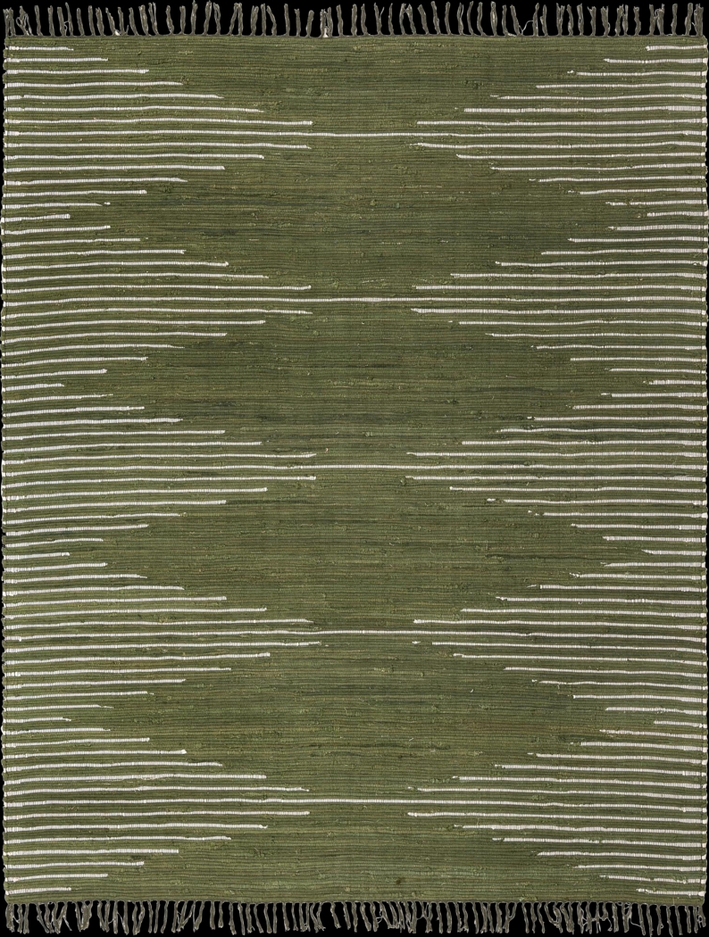 Damone Green 9' x 12'2 Rug - Thumbnail - Image 1