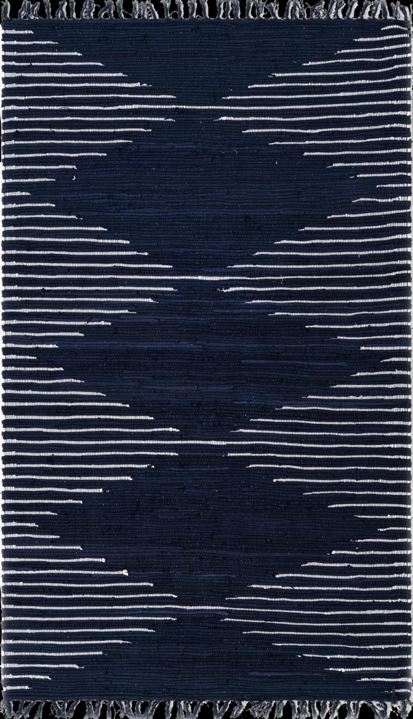Damone Navy 5'1 x 8' Rug - Thumbnail - Image 1