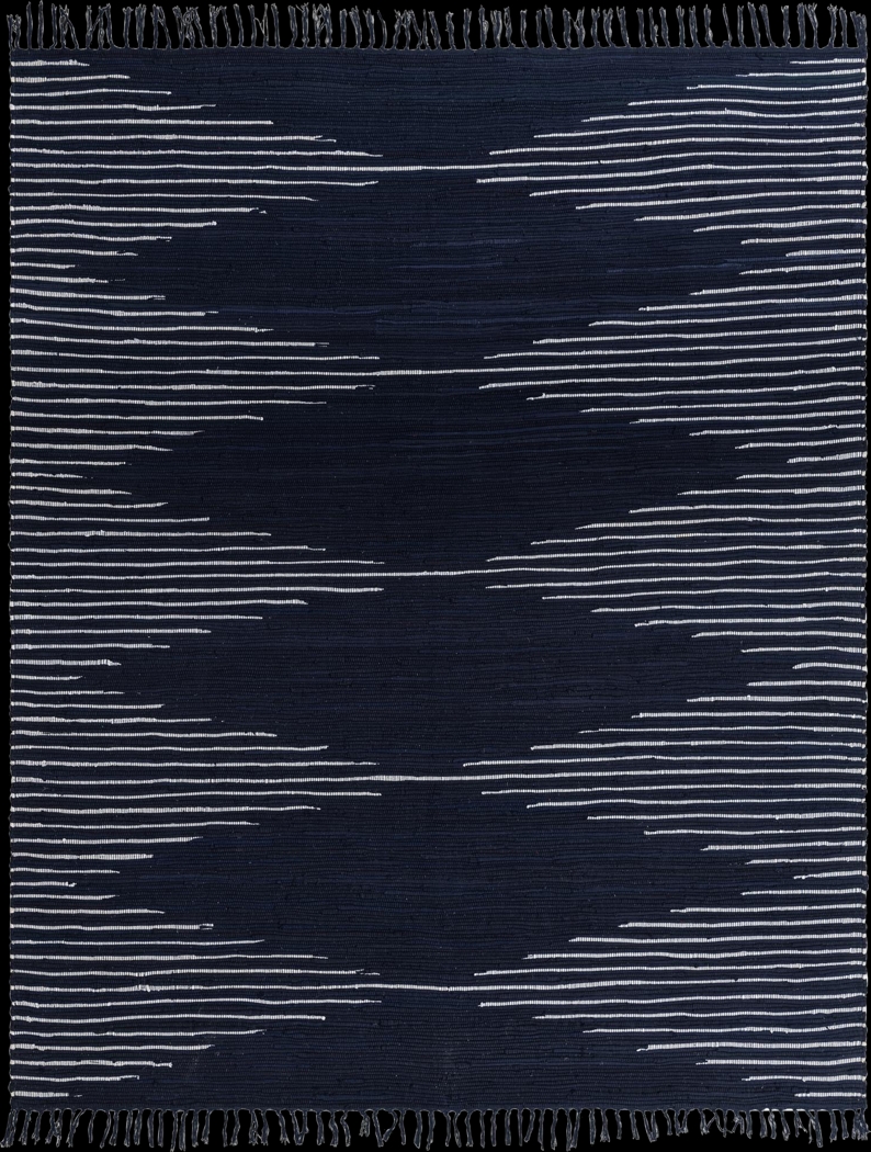 Damone Navy 9' x 12'2 Rug - Thumbnail - Image 1