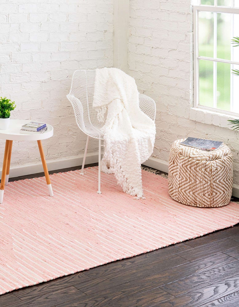 Damone Pink 5'1 x 8' Rug - Thumbnail - Image 3