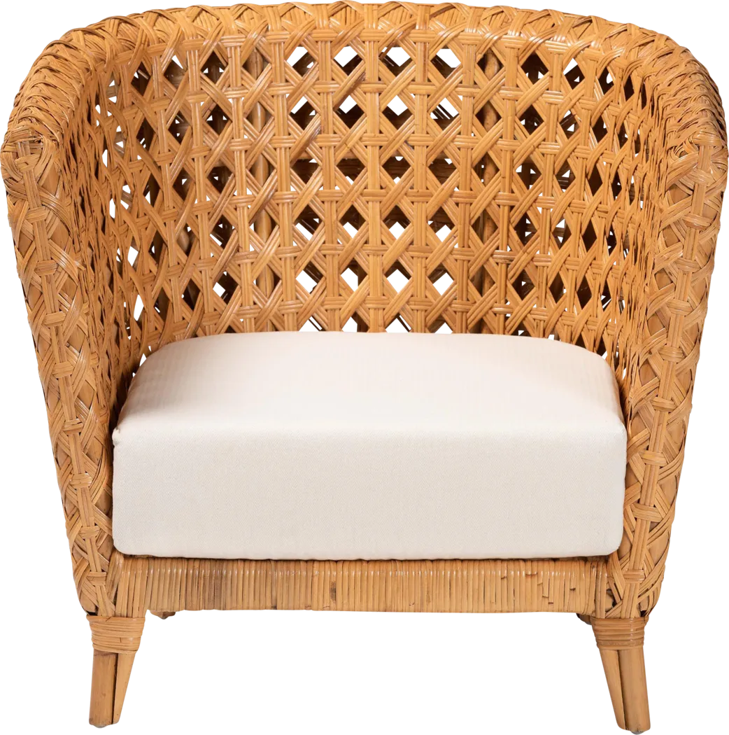 Dampeer Brown Accent Chair - Thumbnail - Image 4