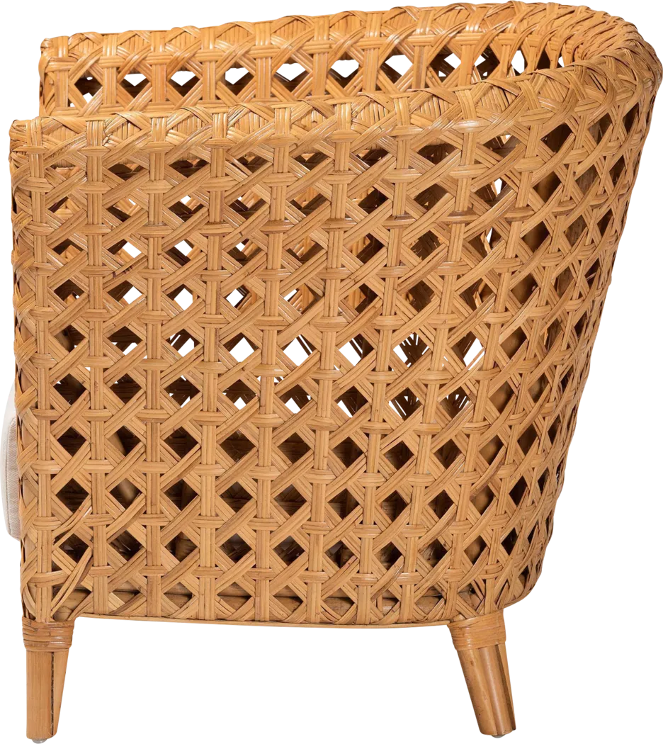 Dampeer Brown Accent Chair - Thumbnail - Image 5