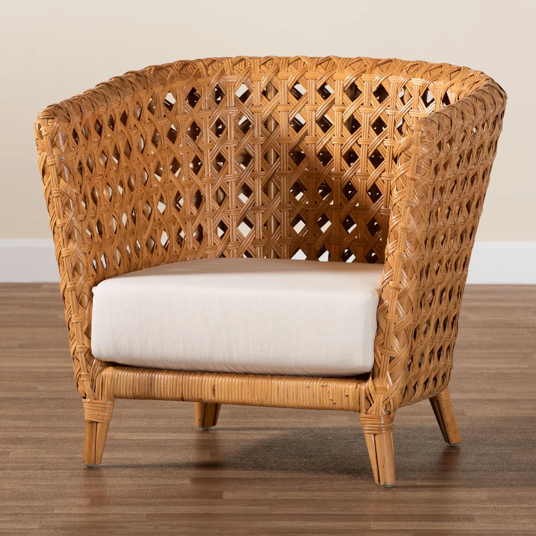 Dampeer Brown Accent Chair - Thumbnail - Image 10