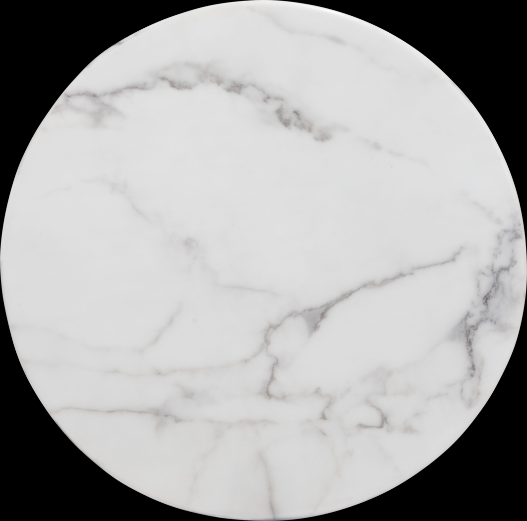 Dampezo White Accent Table - Thumbnail - Image 4