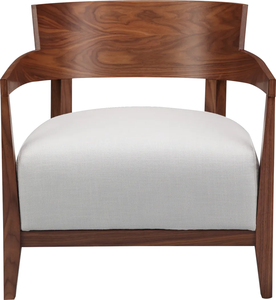 Dampier Cream Accent Chair - Thumbnail - Image 2