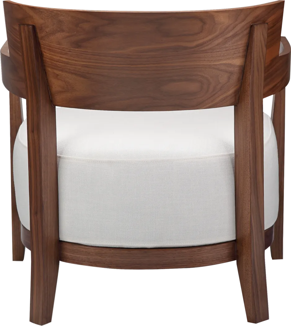 Dampier Cream Accent Chair - Thumbnail - Image 4