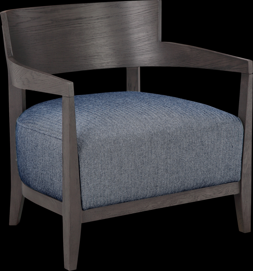 Dampier Gray Accent Chair - Thumbnail - Image 1