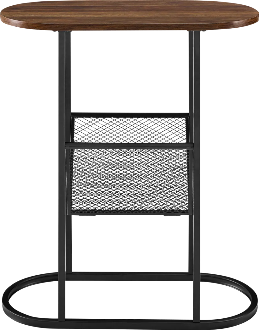 Damrell Walnut End Table - Thumbnail - Image 1